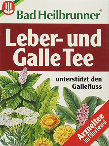 Bad Heilbrunner Leber- u. Gallentee, 4er Pack (4 x 14 g)