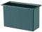 Exacompta Modern'line - Compartimiento rectangular para papelera, 2 l, color gris
