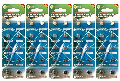50 x AG3 384 Alkaline Coin Cell Button 1.5v Battery