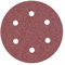 MioTools Fox Disques abrasifs auto-agrippants, 225 mm, 6 trous, p. Ponceuses à plâtre, Corindon normal (Lot de 25) G40