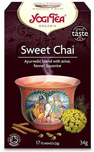 6 Pack of Yogi Tea Sweet Chai 17 Bag