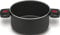BALLARINI Click + Cook Kochtopf, Antihaftbeschichtet, 20 cm, Mit klappbaren Kunststoff-Griffen, Schwarz