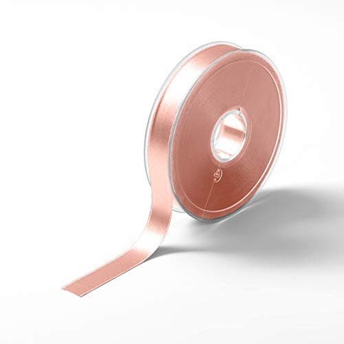 Prym Satin Ribbon 15 mm Apricot, 100% Polyester