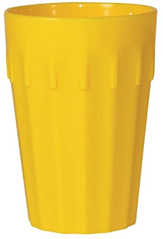 Olympia Kristallon Polycarbonat Becher Gelb - 142ml 5oz (Box 12)