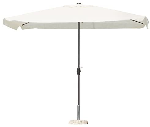 OMBRELLONE DA GIARDINO IN ALLUMINIO 3 X 2 METRI PALO CENTRALE