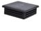 10 Stück Endkappe 60x60mm Kunststoff-Endkappe Abschlusskappe Rohrkappe Abdeckkappe Lamellenstopf Rohrabdeckung Schutzkappe Endstopf Rohrstopf