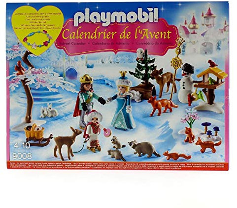 PLAYMOBIL 9008 Adventskalender Eislaufprinzessin im Schlosspark