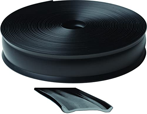 RV Designer Vinyl-Zierleiste für Wohnmobile ca. 2,5 cm breit: Flexible Formteile, für den Außenbereich und als Dachkante. Ideal für Wohnwagen und Wohnmobile, strapazierfähig, Rolle mit ca. 7,6 m