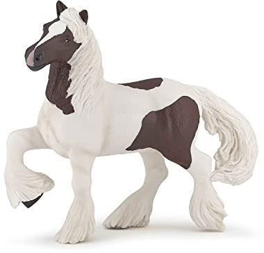 Papo - Realistic Bay Irish Cob Figure - Ages 3+ - Horses Collection - Creative Play Equestrian World - Gift Idea Toy for Girls and Boys