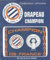 Drapeau Champion de France - Collection Officielle - MHSC Montpellier Hérault - Football Ligue 1