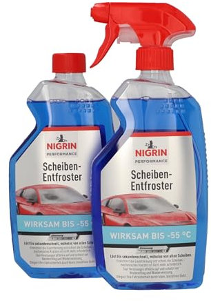 NIGRIN Sbrinatore Vetro 73972 Confezione Doppia 500ml (2 pz)