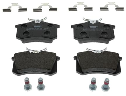 FERODO FDB1491 Bremsbelagsatz Bremsbeläge Hinten mit Zubehör Kompatibel mit VW Golf 3 1H1