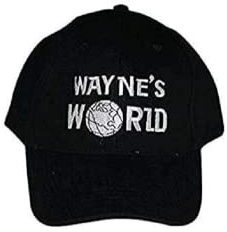 Wayne's World bestickte Baseballmütze