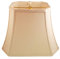 Royal Designs Lampenschirm, rechteckig, geschnitten, Beige – (5 x 6,5 cm) x (8 x 12) x 10 cm