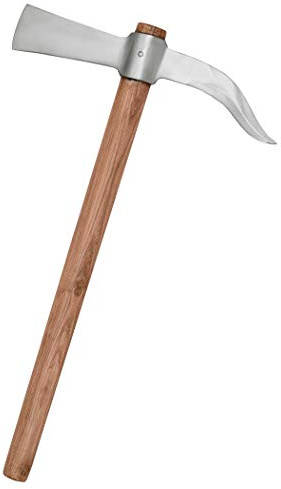 Battle-Merchant Römische Schanzaxt, Dolabra, ca. 77 cm | Römer Grab Werkzeug, Antike Reenactment