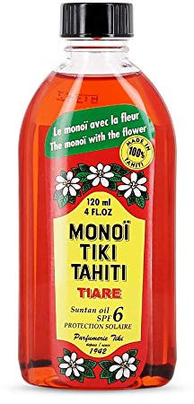 Tiki - Monoï Tiaré Faible Protection Solaire Spf 6