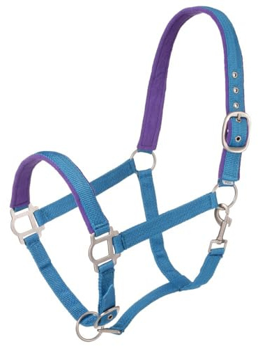 Tough 1 Gepolstertes Nylonhalfter mit Satin-Details