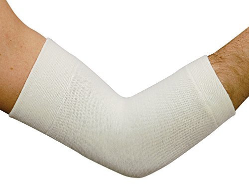 MANIFATTURA BERNINA Elan 2004 (Taglia 3) - Set 2 (1 Paio) - Gomitiere Termiche tubolari in Lana Merino, Fasce in Lana per Gomiti 100% Made in Italy