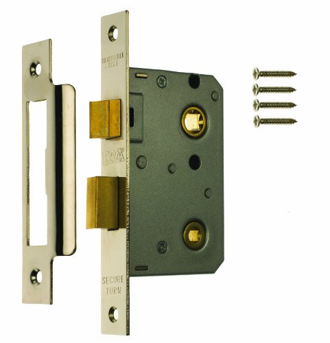 Era 243-61 2.5-inch/ 64mm Bathroom Sashlock - Chrome Effect