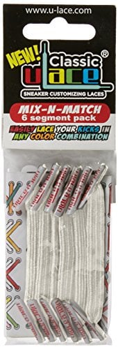 U-Lace Unisex-Erwachsene Mix N Match Schnürsenkel, Gelb - Sand - Größe: Einheitsgröße