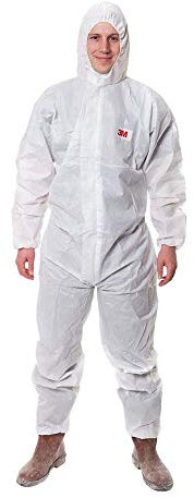 3M 4515 Schutzanzug, Typ 5/6, Größe 2XL, Weiß