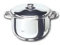 Castey – Cacerola con Tapa 16 cm 2.0 L, 18/10 Acero Inoxidable, con Tapa