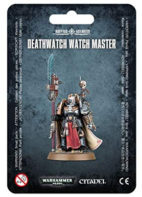 Games Workshop Actionfigur Warhammer 40.000 Deathwatch Master 99070109003, Schwarz