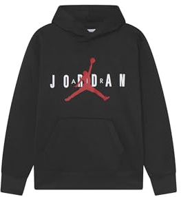 Jordan Felpa da Ragazzo con Cappuccio Jumpman Sustainable Nera Taglia M (137-147 CM) Codice 95B910-023
