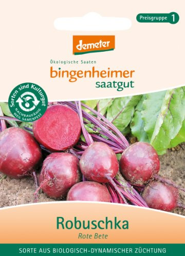 Bingenheimer Saatgut - Rote Bete Robuschka - Gemüse Saatgut / Samen