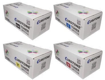 Eurotone Ersatz Toner OPC Drum kompatibel für Samsung CLP 320/325 CLX 3180/3185, CLT-K4072S CLT-C4072S CLT-Y4072S CLT-M4072S, Druckerpatronen und CLT-R407/SEE Imaging Drum im Spar Set