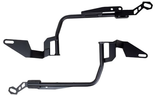 SHAD S0BN61IF Side Case Fitting Kit for 3P System Suzuki Bandit 650/1250, Black