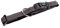 Nobby Halsband Soft Grip, dunkelgrau/schwarz L: 50/65 cm, B: 25 mm, 1 Stück