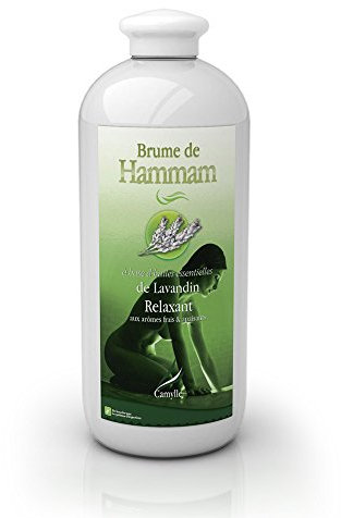 Camylle - Brume de Hammam Lavande - Fragrances à base d'Huiles Essentielles pour Hammams, Bains de Vapeur ou Douches Hammam - Relaxant aux arômes frais et apaisants - 1000ml