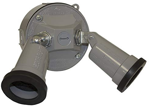 Sigma Engineered Solutions 16795 Weatherproof Floodlight Kit, Round, Gray