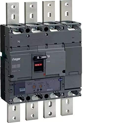 Hager MCCB Leistungsschalter h1000 4-polig 1000A 50kA LSI HNE971H