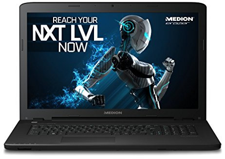 MEDION ERAZER P7643 (MD 99494) 2.3GHz i5-6200U 17.3 1920 x 1080Pixel Nero Computer portatile