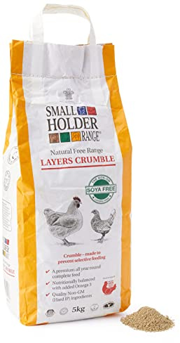 Allen & Page Layers Crumble Complete Poultry Feed, 5 kg