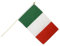 Stockflagge Italien - 30 x 45 cm
