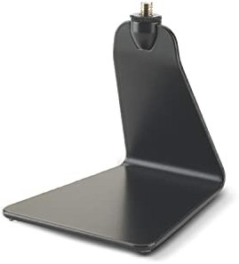 K&M - 23250 - supporto da tavolo per microfono, design - nera