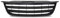 JOM 5N0853653JOE Kühlergrill ohne Emblem, schwarz mit Doppelrippen