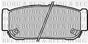 Borg & Beck BBP2011 Rear Brake Pads To Fit VAG Touareg 03-