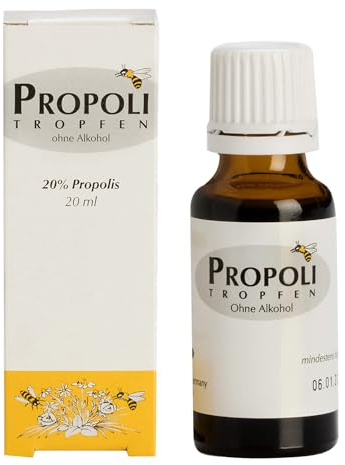 Propolis Tropfen 20% ohne Alkohol, 20 ml