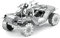 Fascinations Metal Earth MMS291 - 502695, Halo UNSC Warthog, Konstruktionsspielzeug, 2 Metallplatinen, ab 14 Jahren