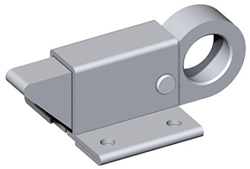 Chiavistello a molla in acciaio inox.