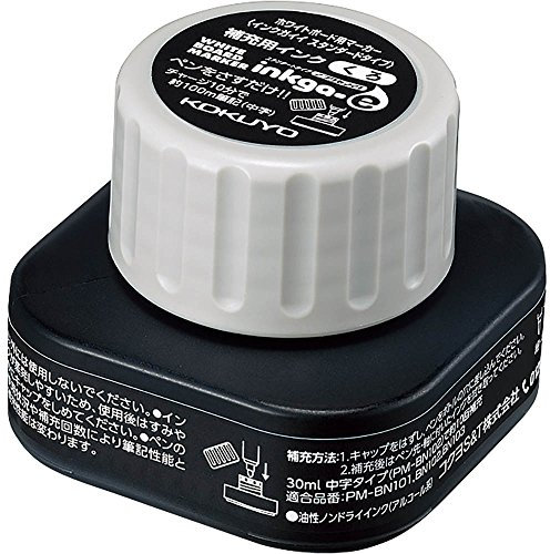 Kokuyo Whiteboard Marker & Lt; inkugaii & GT; Nachfülltinte schwarz pmr-bn10d