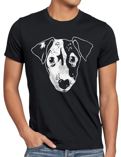 style3 Kleiner Strolch T-Shirt Herren Jack Russell Hund