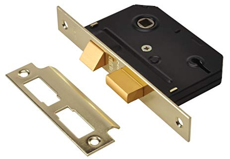 Union UNNYESSLPB25 Mortice Sashlocks-3 Lever,Gold