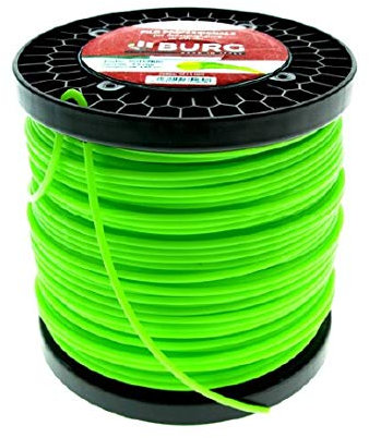 D. 4,0 MM X 142 MT - TONDO - FILO DECESPUGLIATORE VERDE BOBINA TESTINA GIARDINO