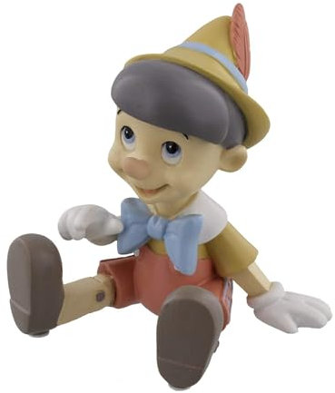 Disney Magical Moments Pinocchio-Figur, als Andenken geeignet, „Make a Wish“, 8 cm