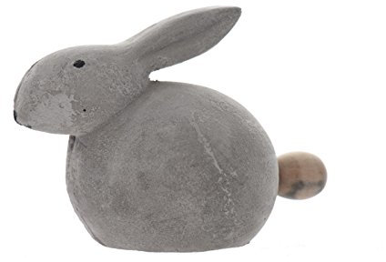 Kaemingk Betonhase mit Holzsterz